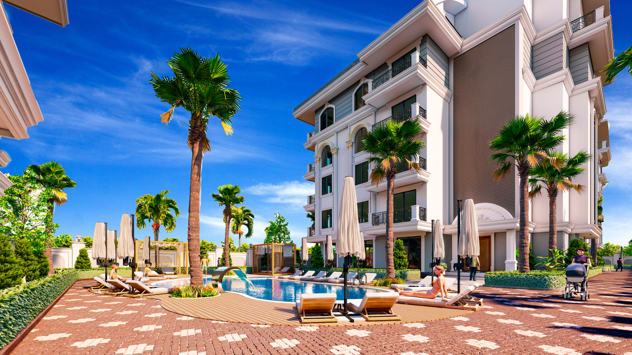 Апартаменты в Алании, Турция, 52 м2 фото 3