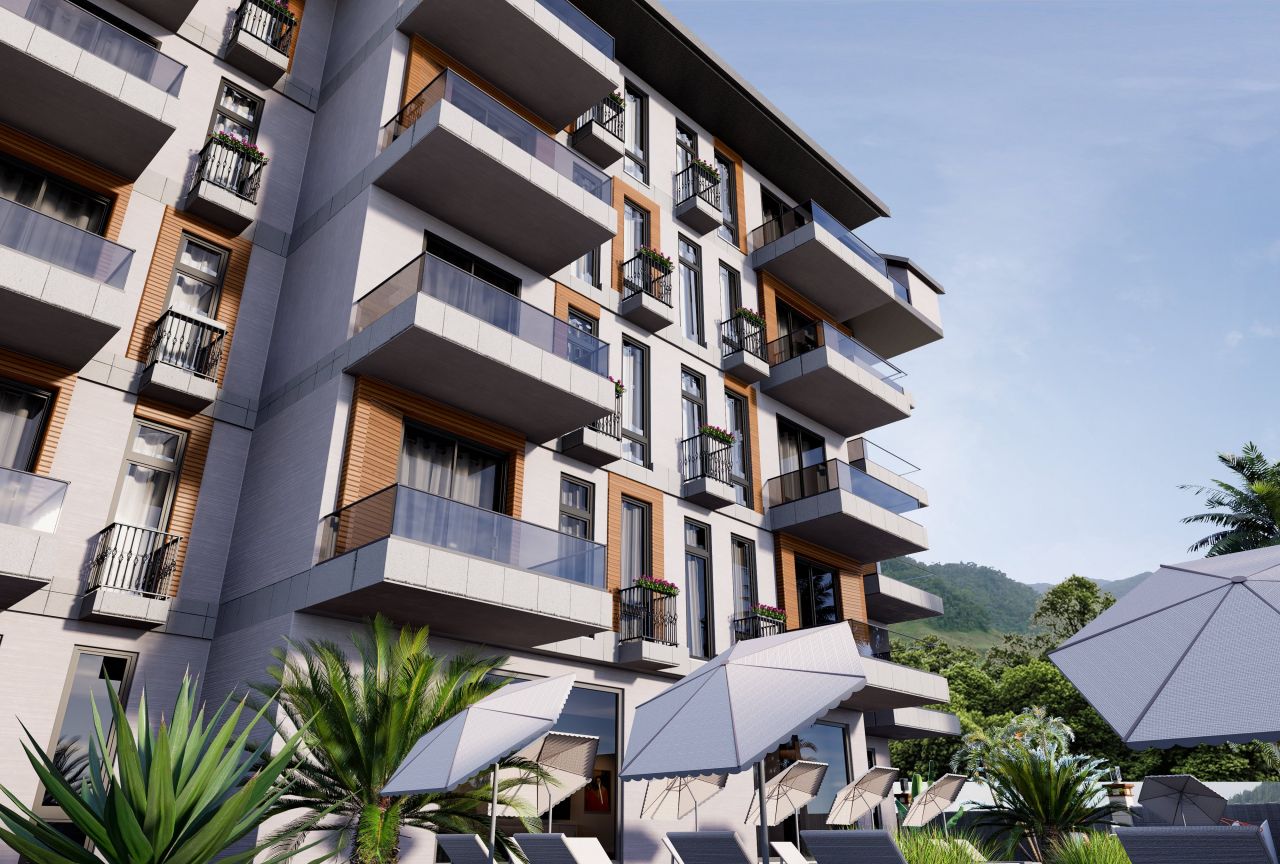Апартаменты в Алании, Турция, 50 м2 фото 4