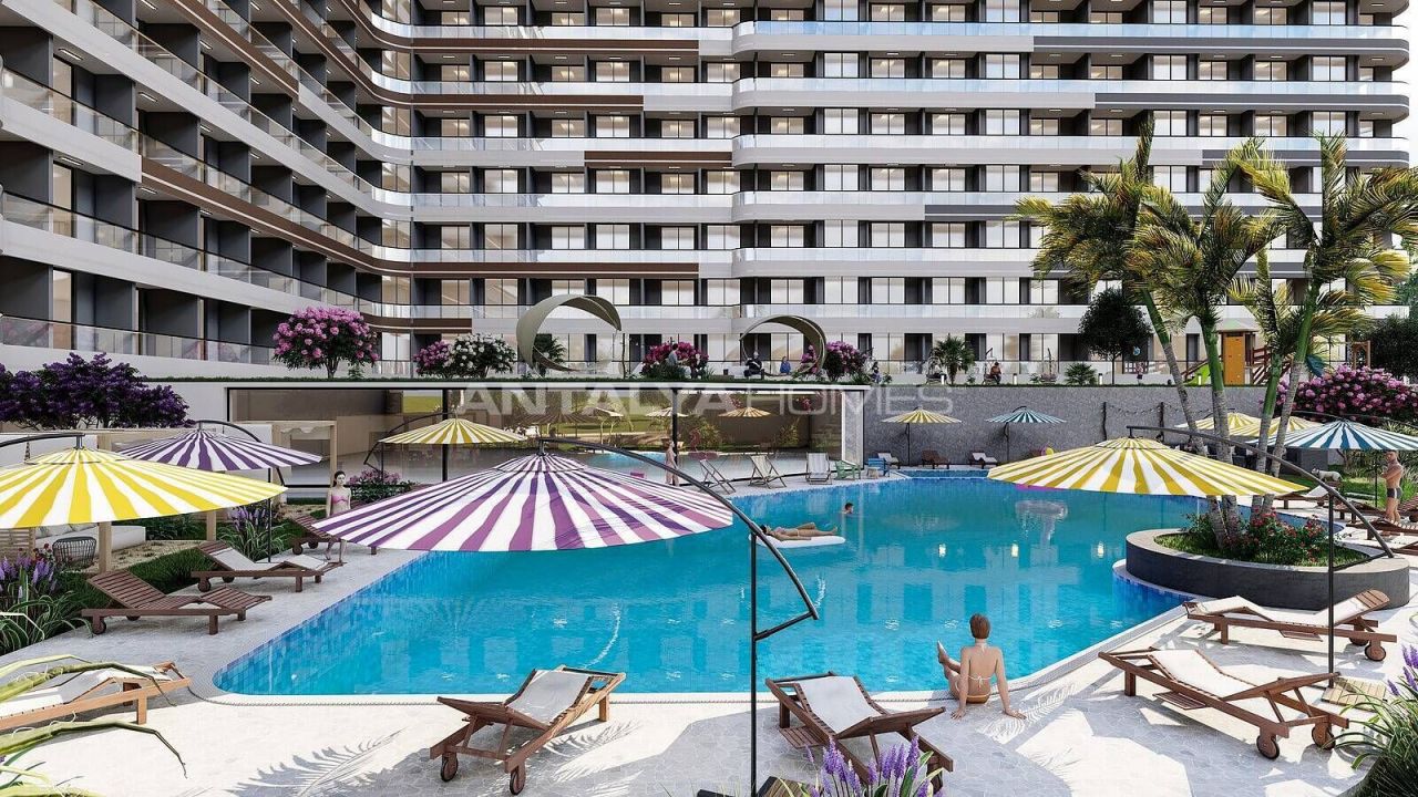 Апартаменты Эрдемли, Турция, 63 м2 фото 4
