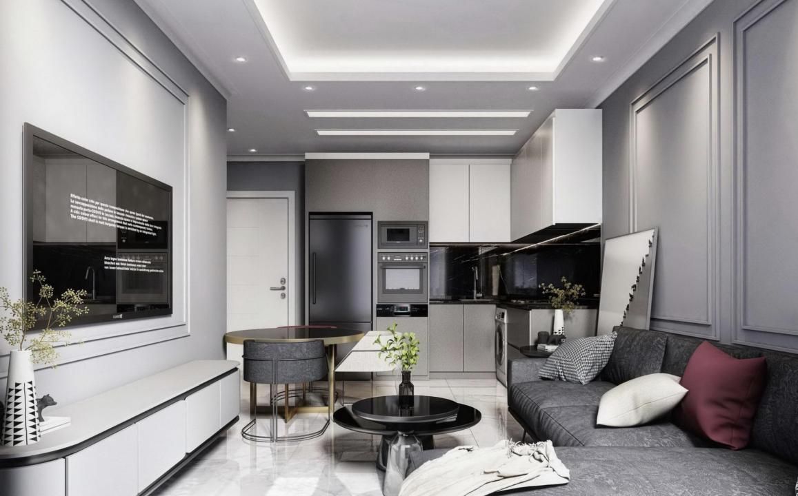 Квартира в Алании, Турция, 44 м2 фото 2