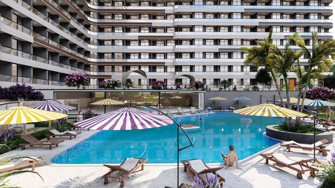 Квартира в Мерсине, Турция, 50 м2 фото 3