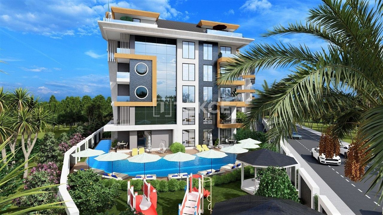 Апартаменты в Алании, Турция, 55 м2 фото 5