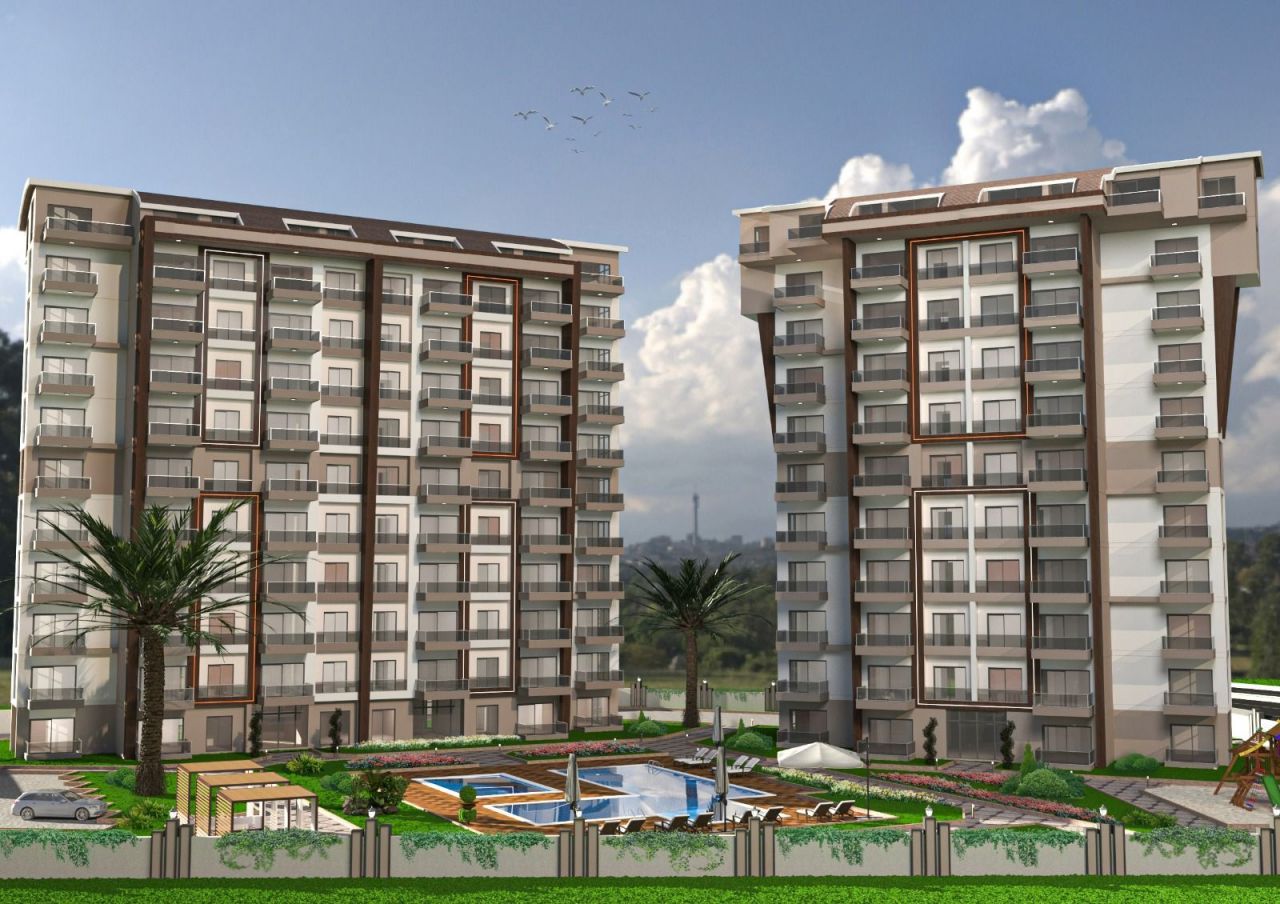 Апартаменты в Алании, Турция, 55 122 м2 фото 4