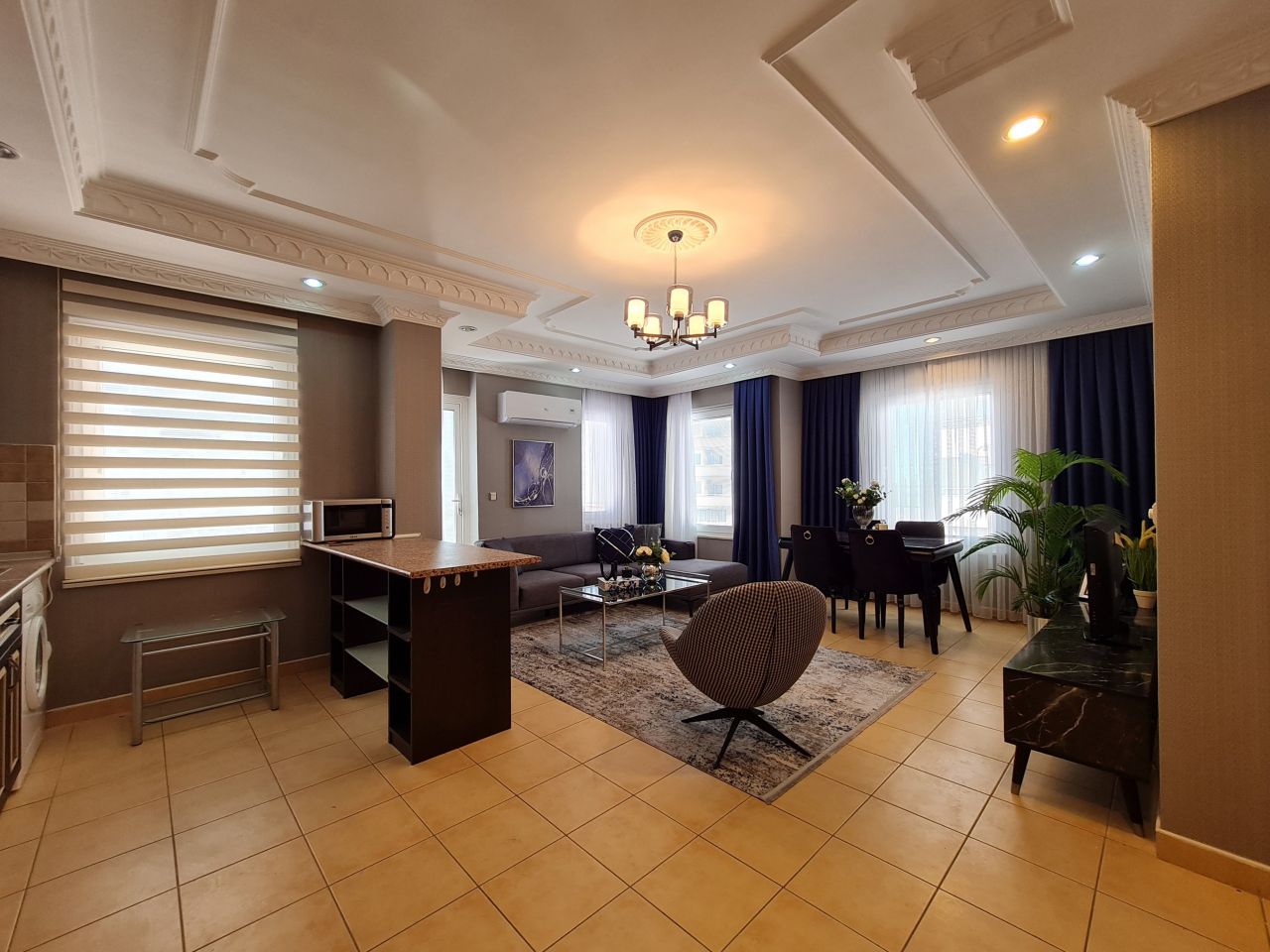 Апартаменты в Алании, Турция, 90 м2 фото 2