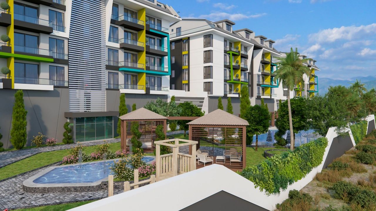 Апартаменты в Алании, Турция, 110 м2 фото 2