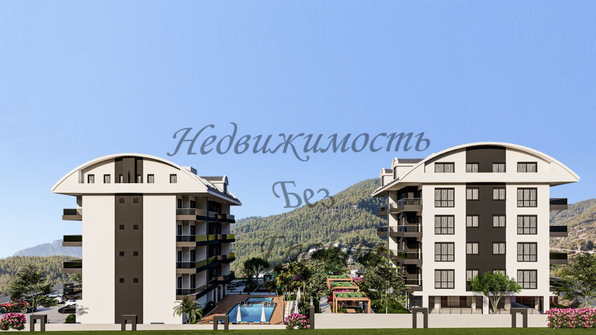 Апартаменты в Алании, Турция, 48 м2 фото 2