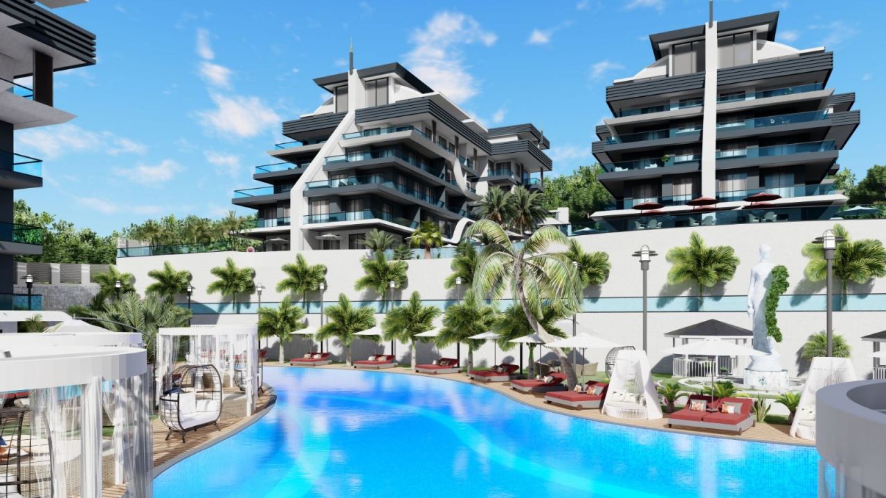 Квартира в Алании, Турция, 50 м2 фото 2