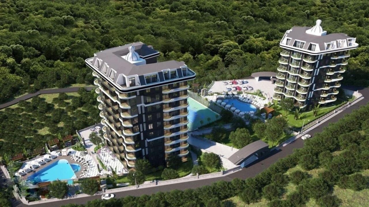 Пентхаус в Алании, Турция, 90 м2 фото 2