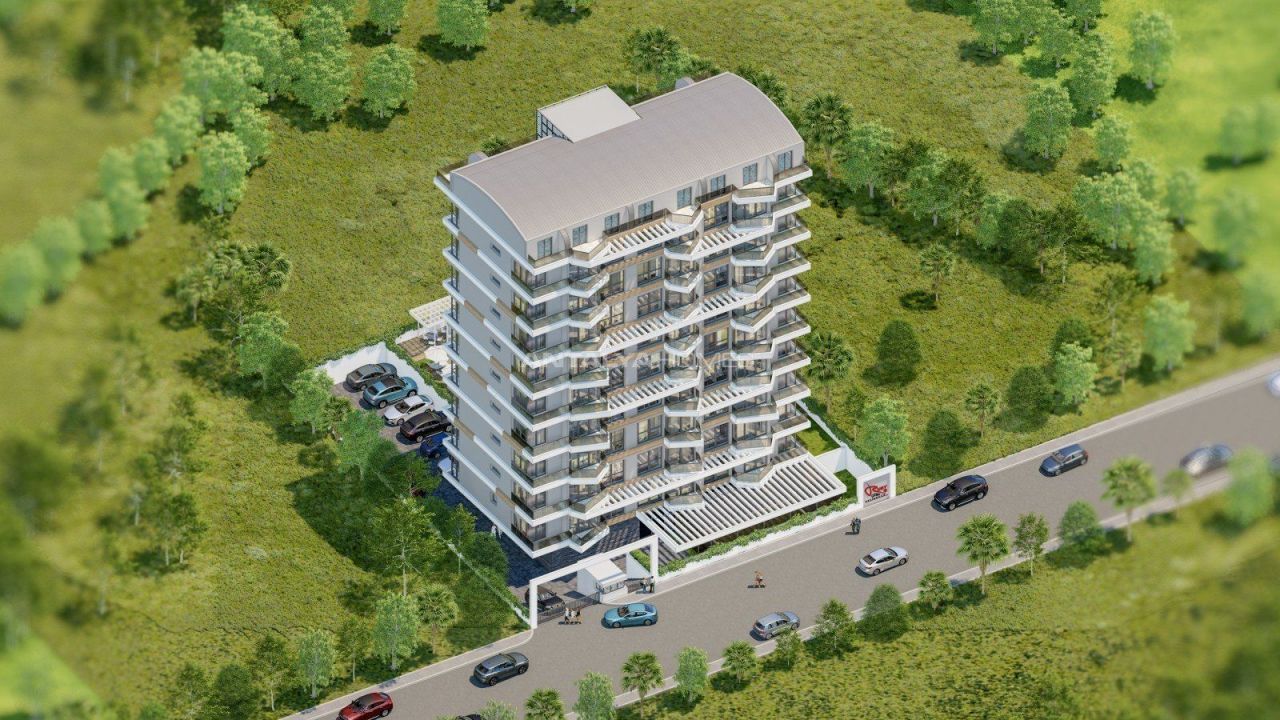 Апартаменты в Алании, Турция, 42 м2 фото 2