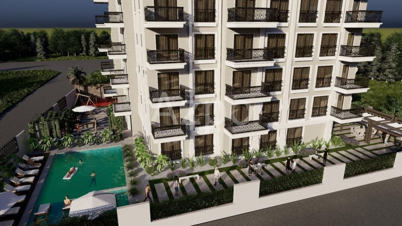 Апартаменты в Алании, Турция, 48 м2 фото 5