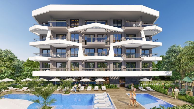 Апартаменты в Алании, Турция, 54 м2 фото 4