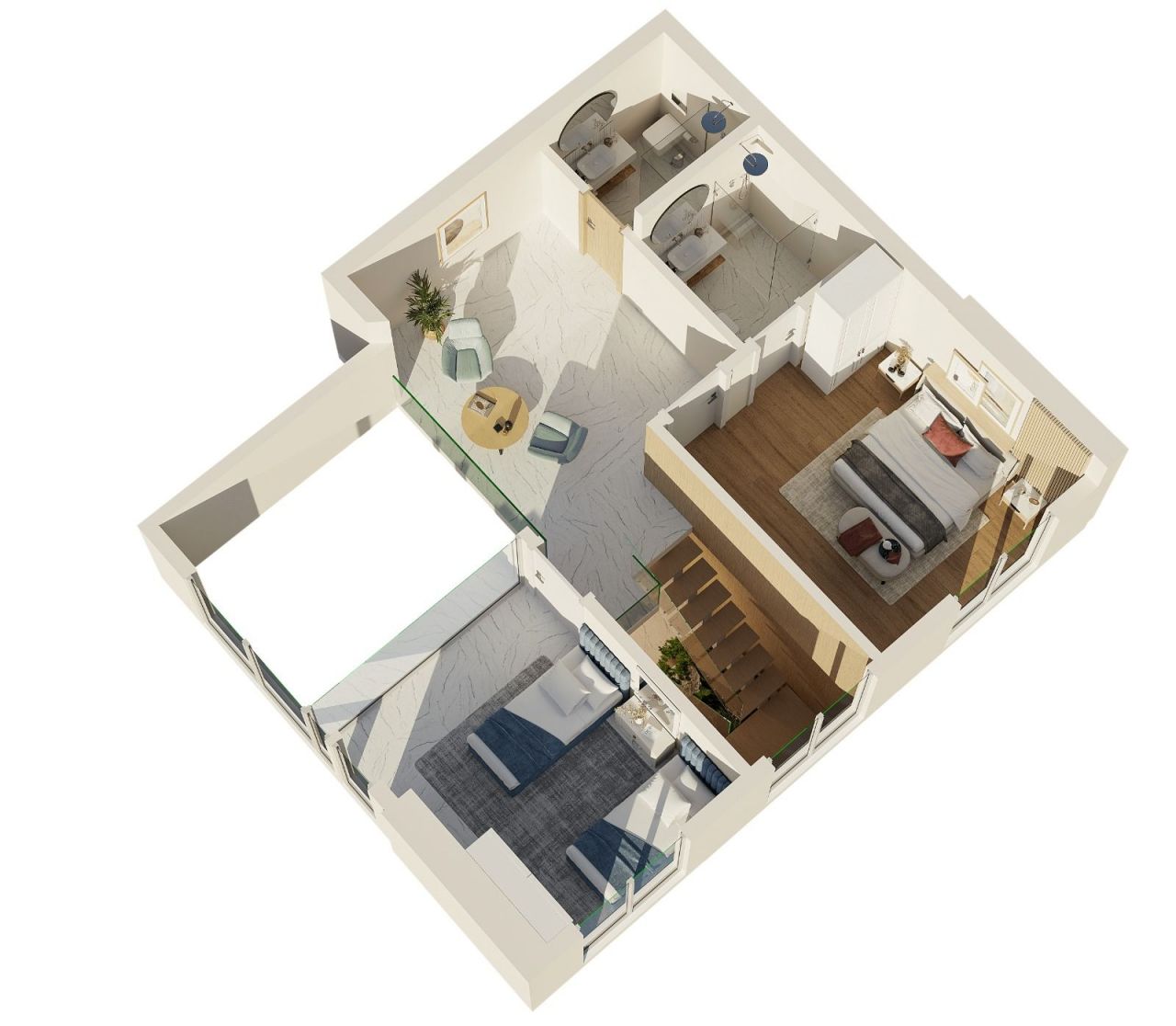 Пентхаус в Мерсине, Турция, 150 м2 фото 3