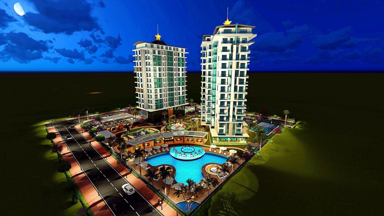 Апартаменты в Алании, Турция, 45 м2 фото 2