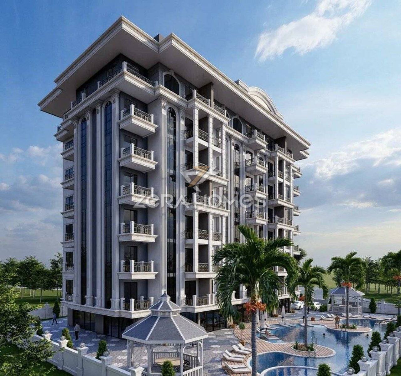 Апартаменты в Алании, Турция, 39 м2 фото 3