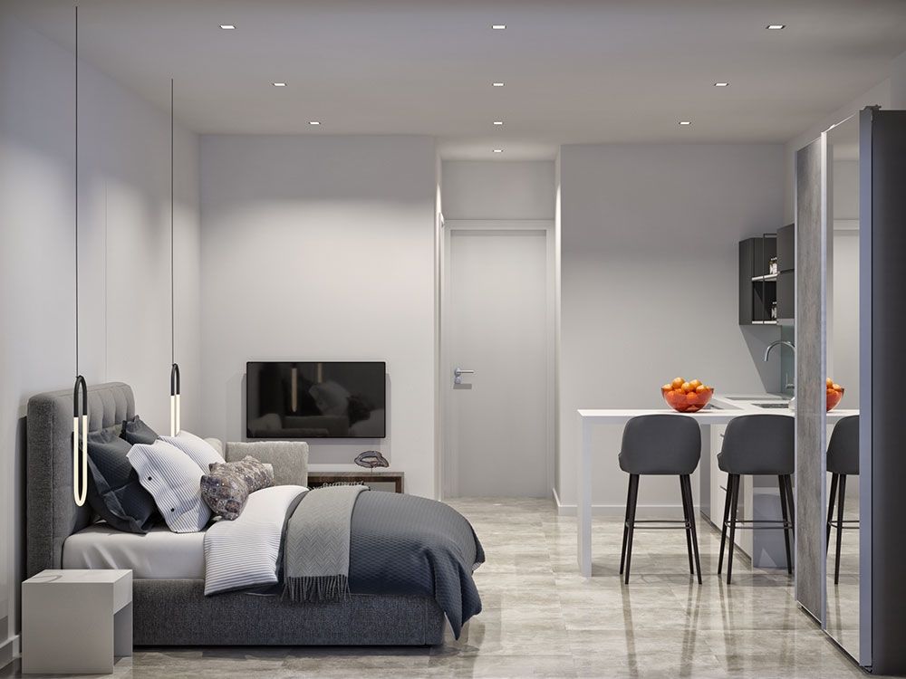 Студия в Афинах, Греция, 24.5 м2 фото 2