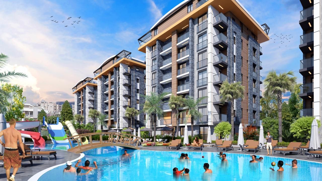 Квартира в Анталии, Турция, 60 м2 фото 2