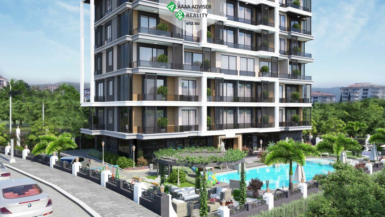 Квартира в Авсалларе, Турция, 43 м2 фото 3