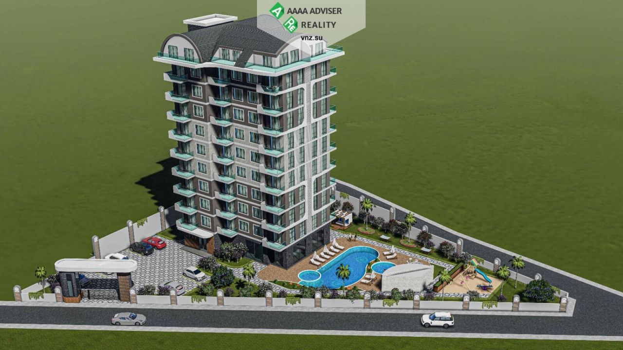 Квартира в Алании, Турция, 42 м2 фото 3