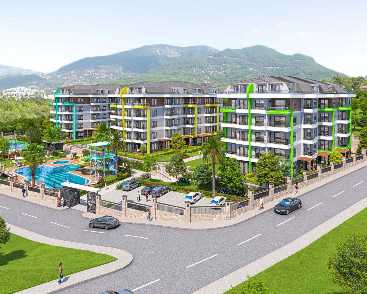 Апартаменты в Алании, Турция, 54 м2 фото 2