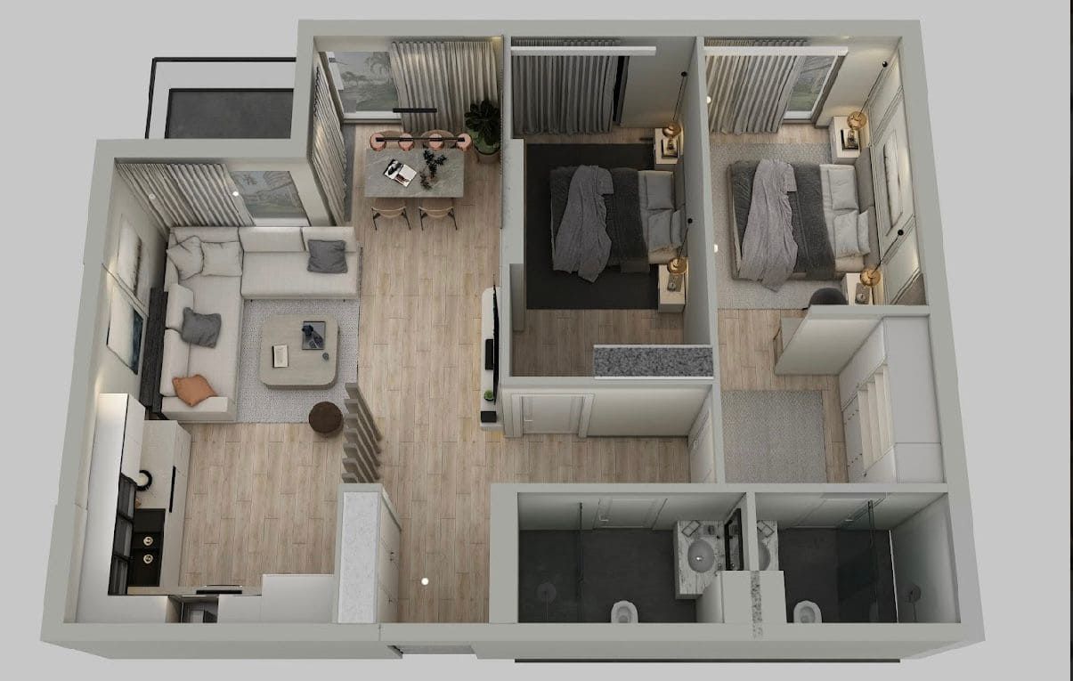 Квартира в Анталии, Турция, 100 м2 фото 5