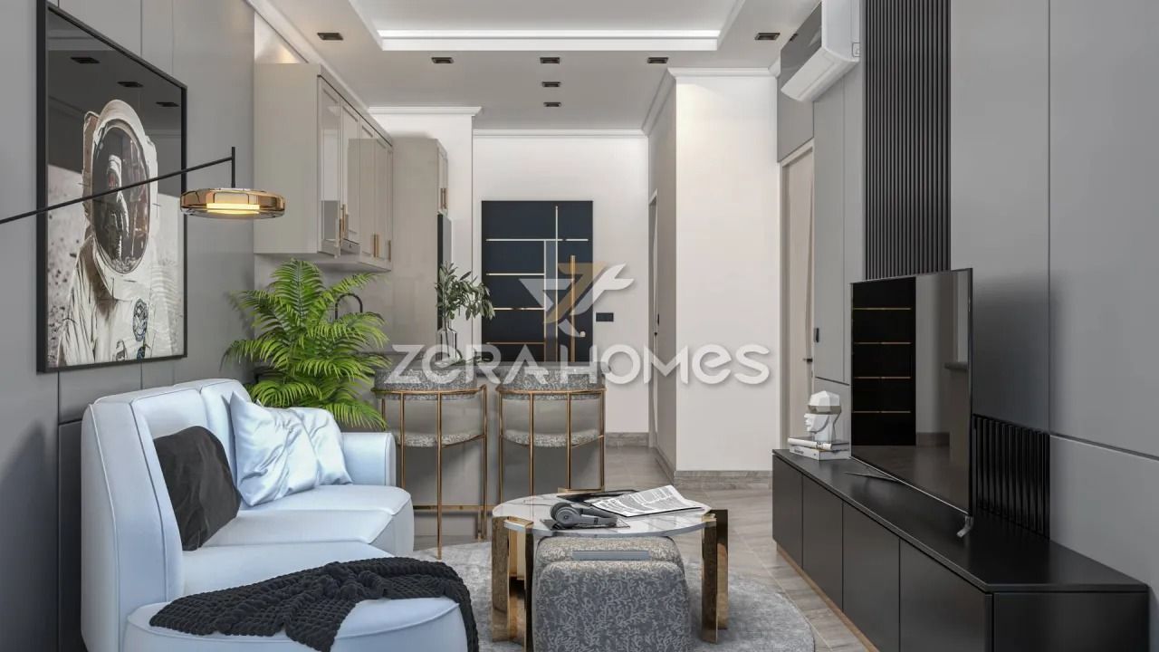 Квартира в Алании, Турция, 52 м2 фото 3