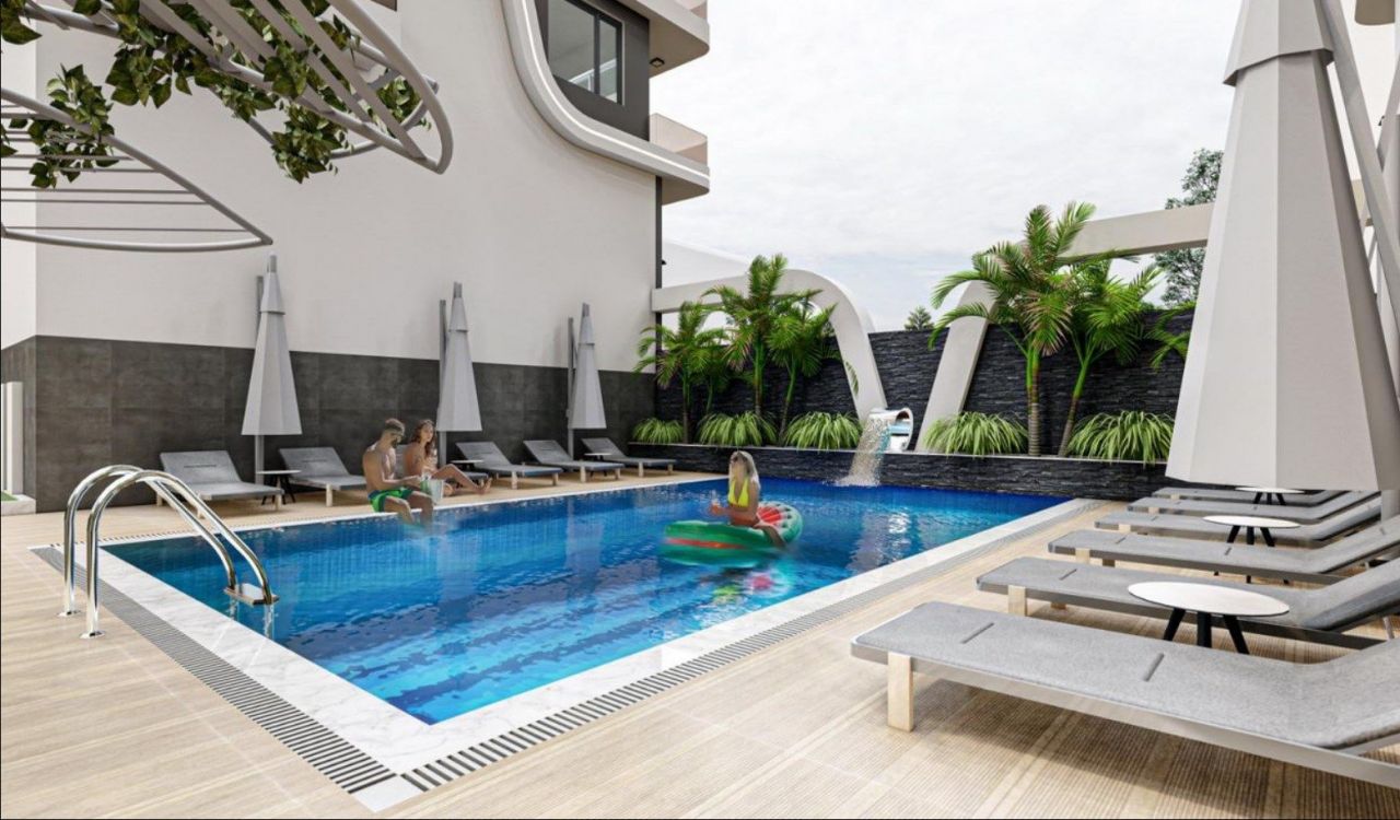 Квартира в Алании, Турция, 54 м2 фото 2
