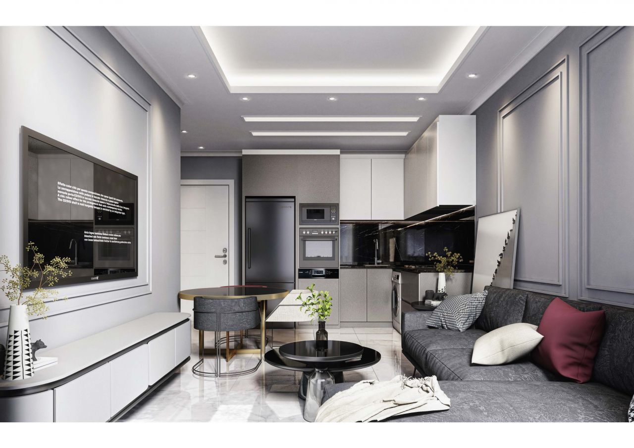 Квартира в Алании, Турция, 44 м2 фото 5