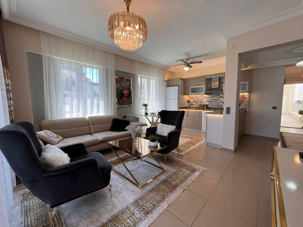Квартира в Алании, Турция, 110 м2 фото 2