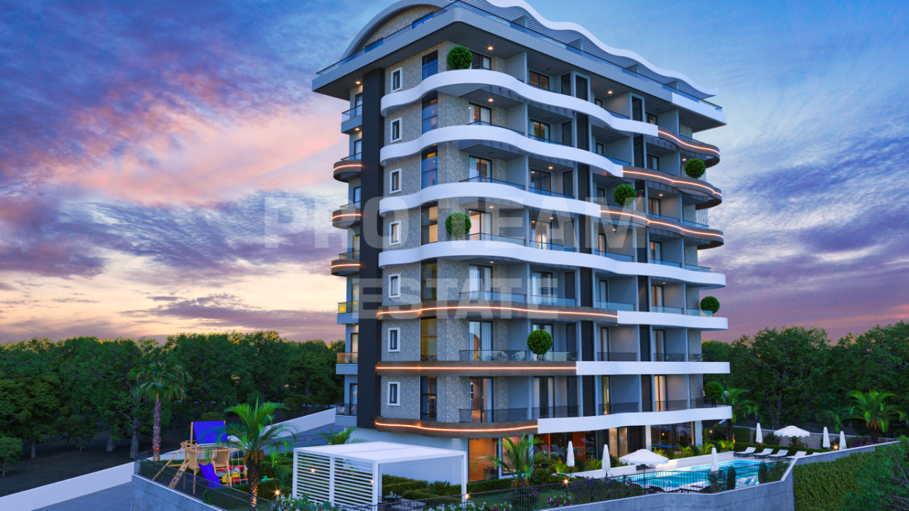 Апартаменты в Авсалларе, Турция, 50 м2 фото 2