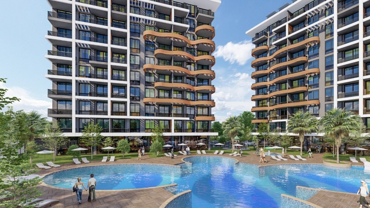 Квартира в Алании, Турция, 57 м2 фото 3