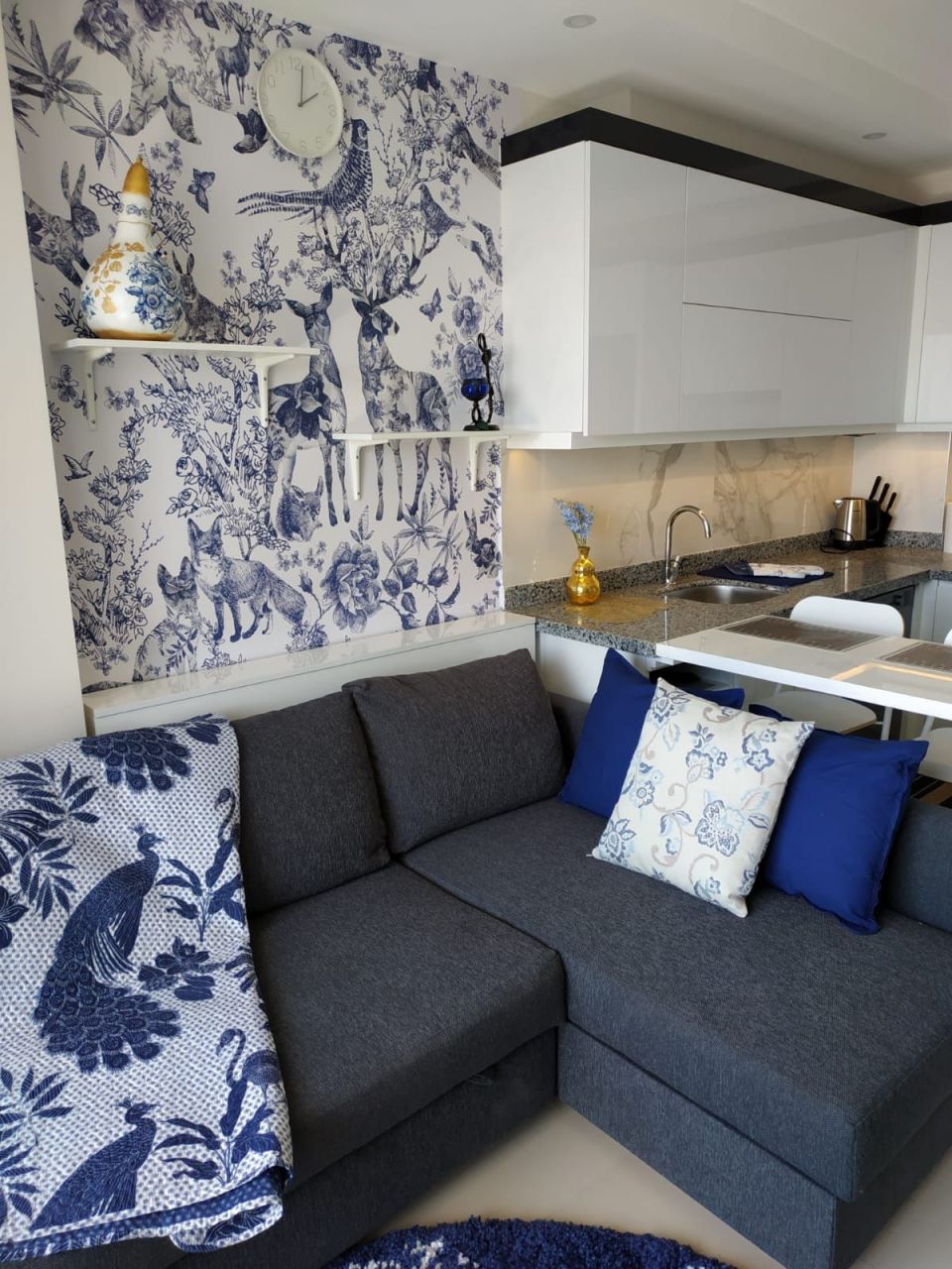 Квартира в Алании, Турция, 45 м2 фото 3
