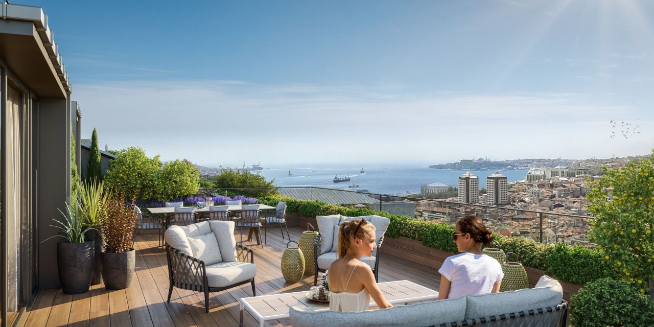 Апартаменты в Стамбуле, Турция, 90 м2 фото 2