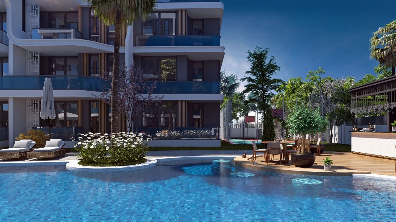 Квартира в Анталии, Турция, 60 м2 фото 5