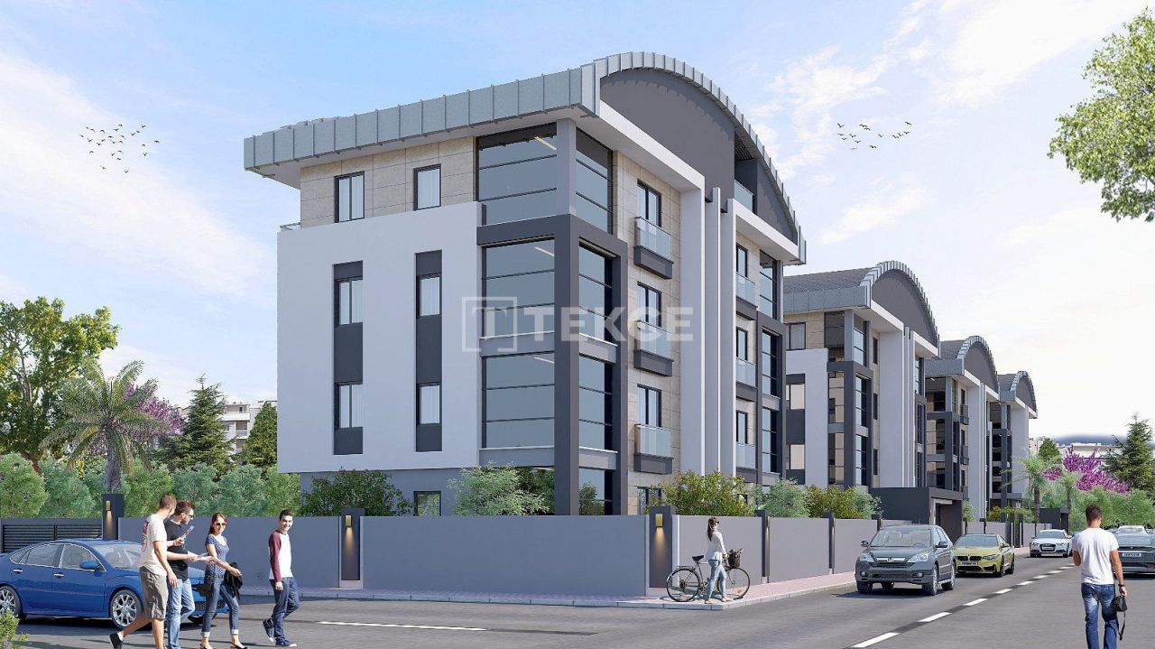 Апартаменты в Анталии, Турция, 55 м2 фото 2