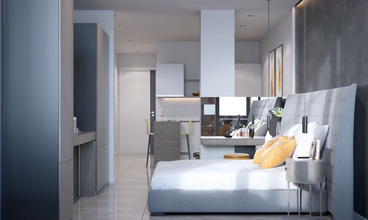 Студия в Афинах, Греция, 45 м2 фото 3