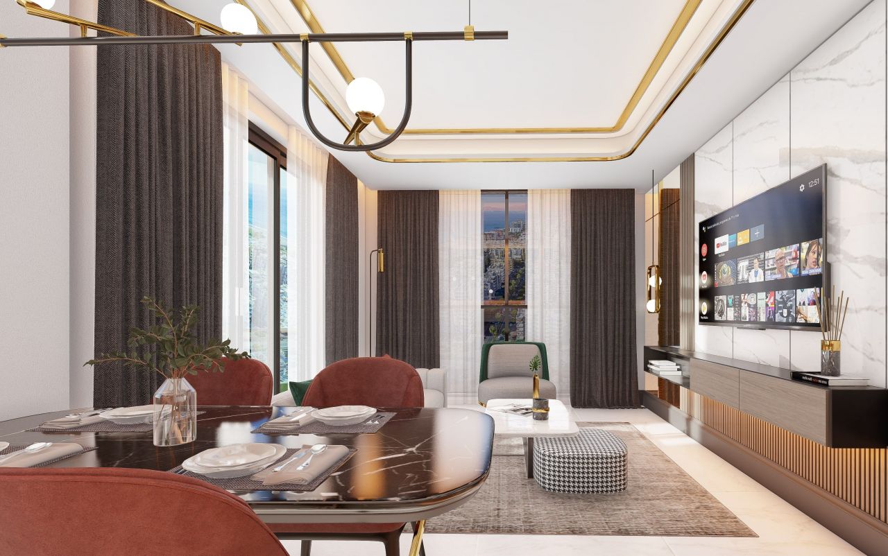 Квартира в Алании, Турция, 49 м2 фото 4