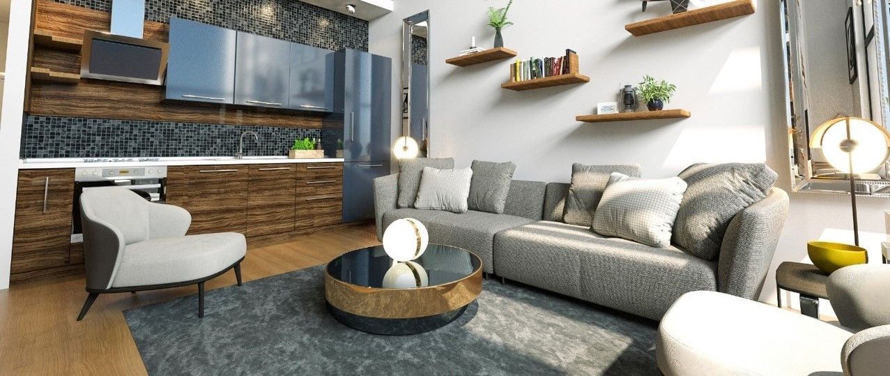 Апартаменты в Эсентепе, Кипр, 50 м2 фото 3