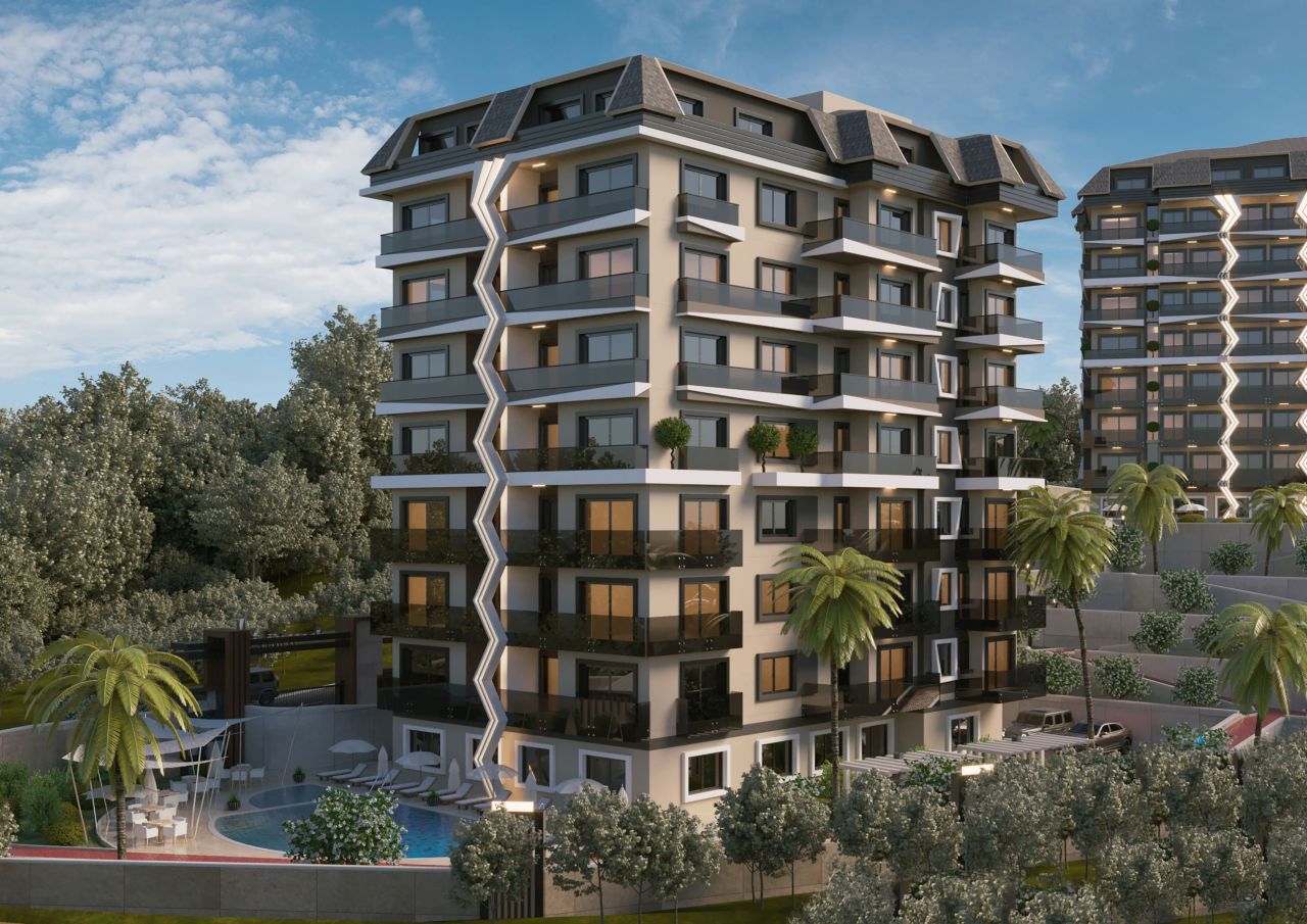 Апартаменты в Алании, Турция, 55 м2 фото 2