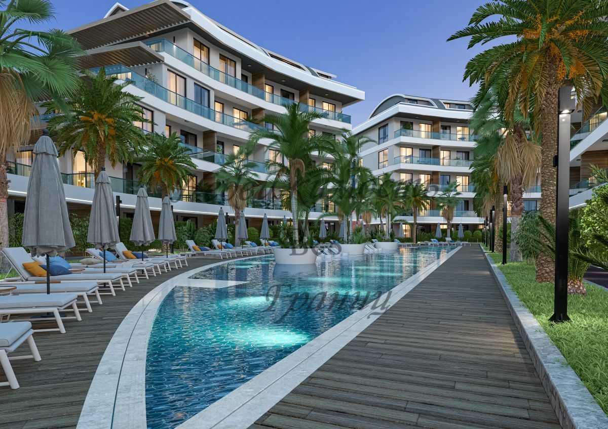 Апартаменты в Алании, Турция, 50 м2 фото 3