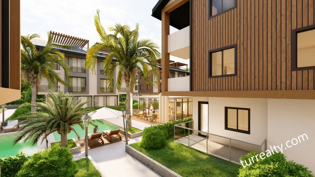 Апартаменты в Сиде, Турция, 100 м2 фото 2