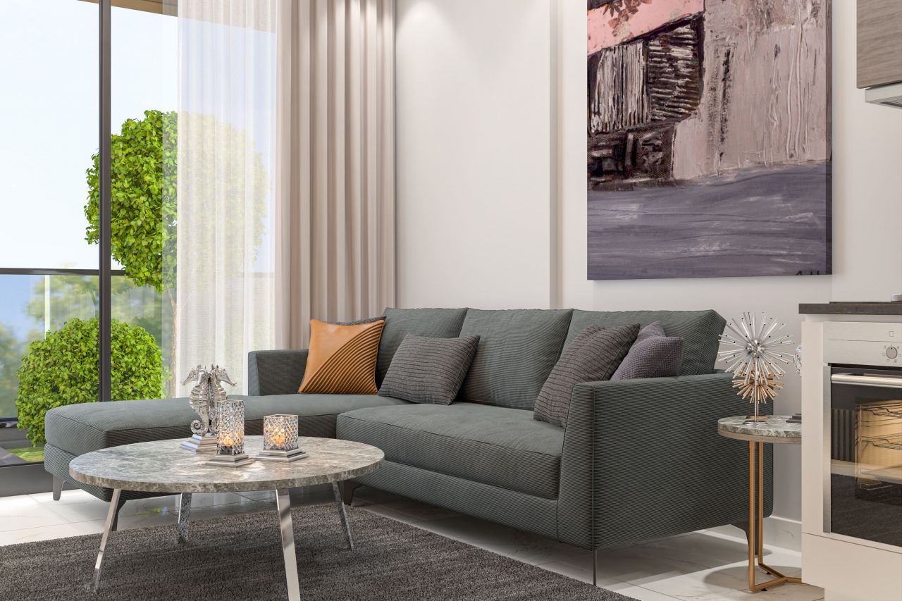 Квартира в Алании, Турция, 57 м2 фото 4