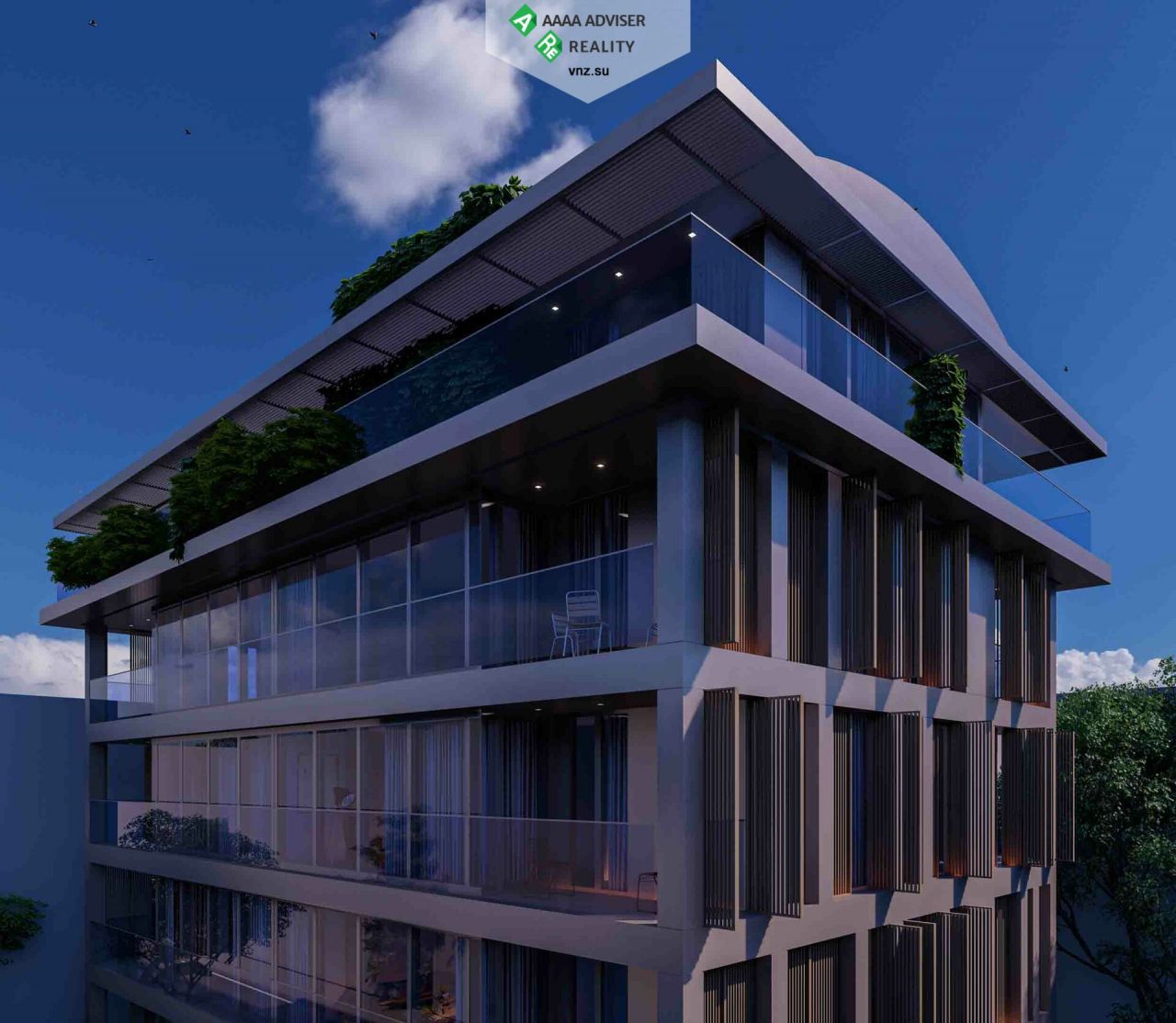 Квартира в Алании, Турция, 50 м2 фото 2
