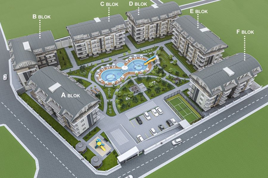 Апартаменты в Алании, Турция, 52 м2 фото 3
