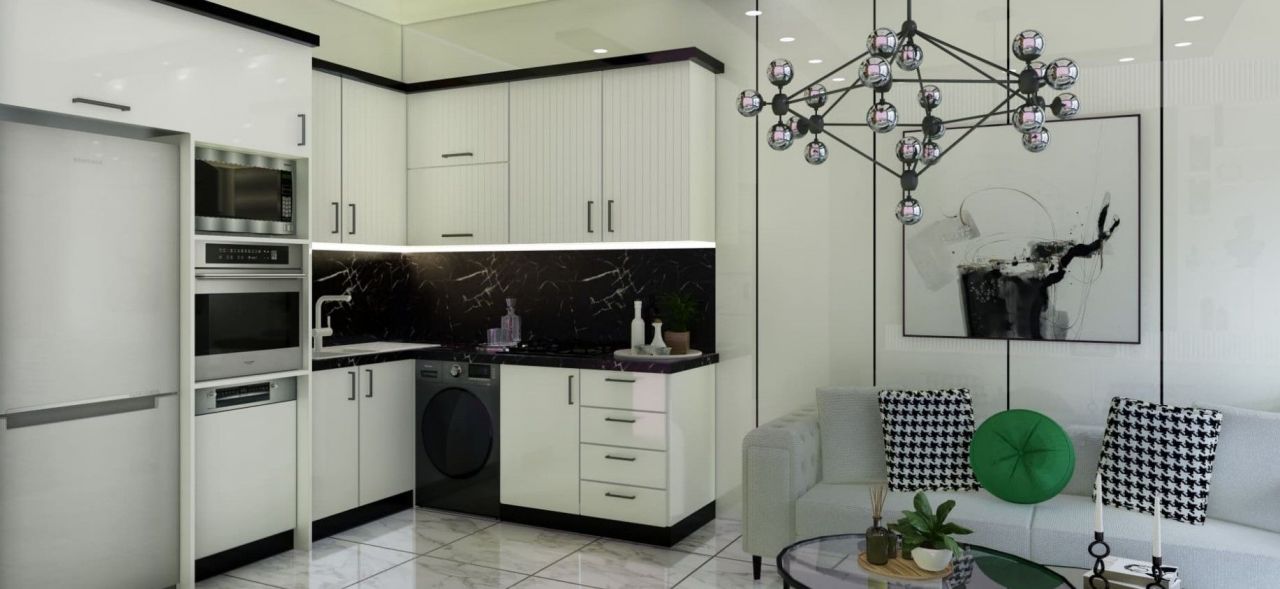 Квартира в Алании, Турция, 46 м2 фото 2