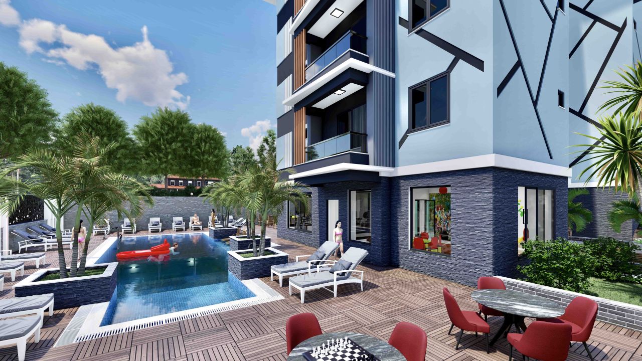 Квартира в Авсалларе, Турция, 50 м2 фото 4