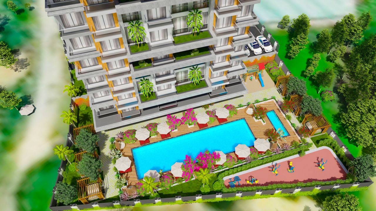 Квартира в Авсалларе, Турция, 100 м2 фото 4