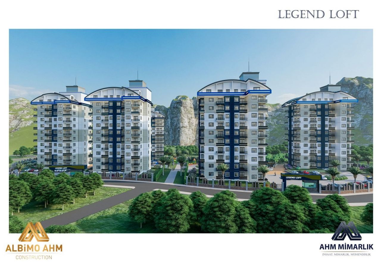 Апартаменты в Авсалларе, Турция, 58 м2 фото 4