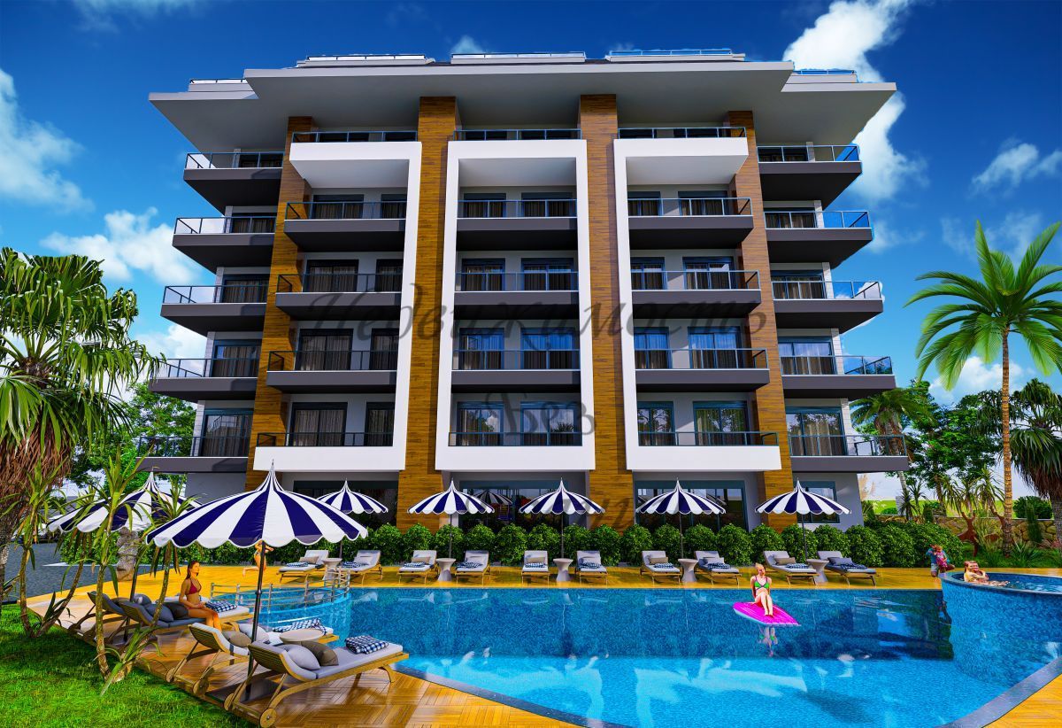 Апартаменты в Алании, Турция, 62 м2 фото 3
