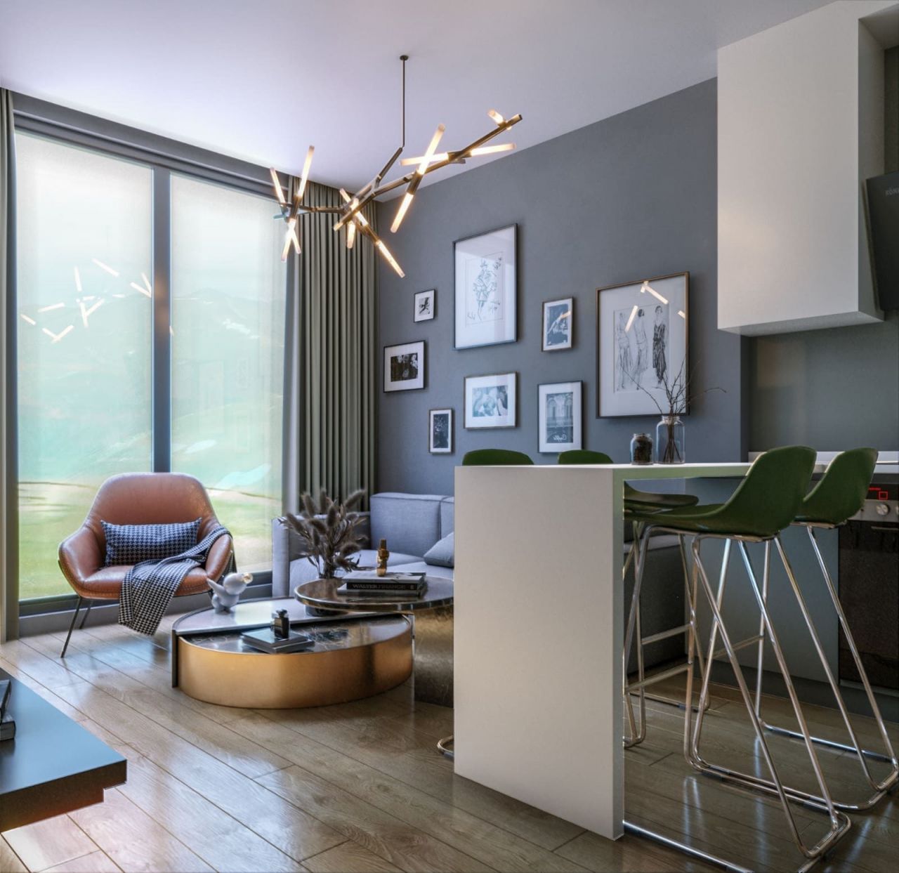 Квартира в Анталии, Турция, 55 м2 фото 5