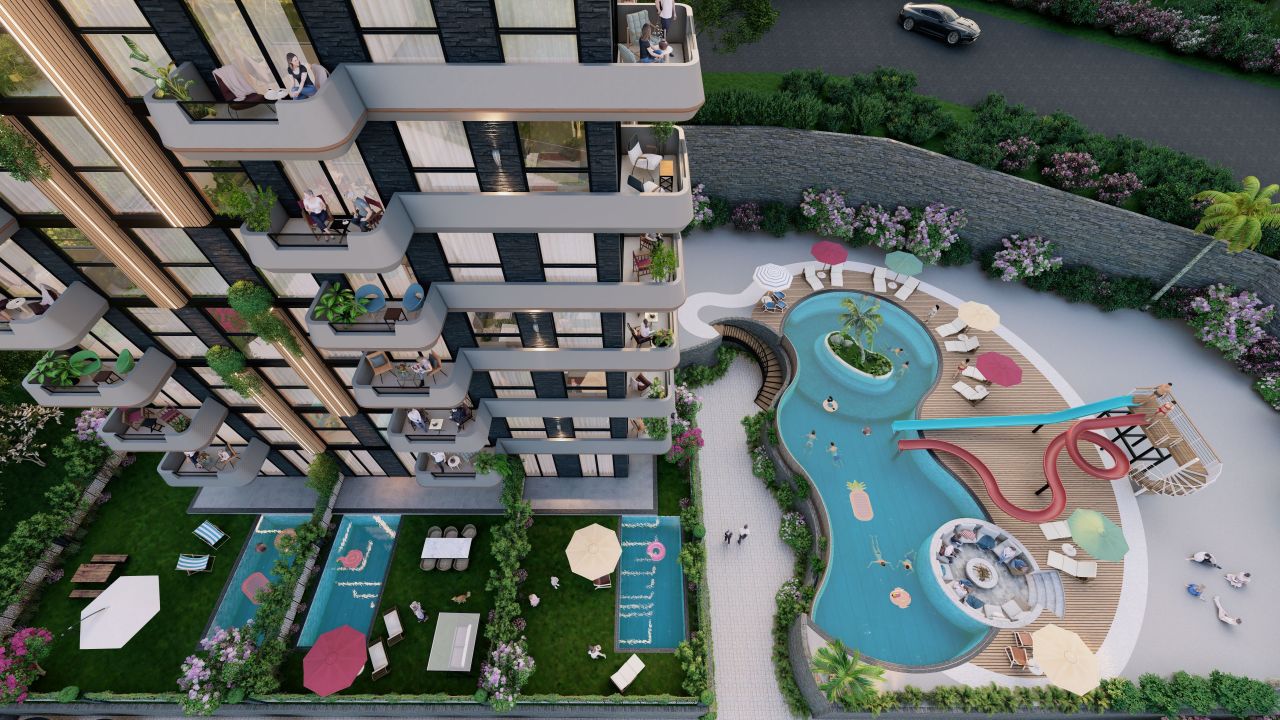 Апартаменты в Алании, Турция, 52 м2 фото 5